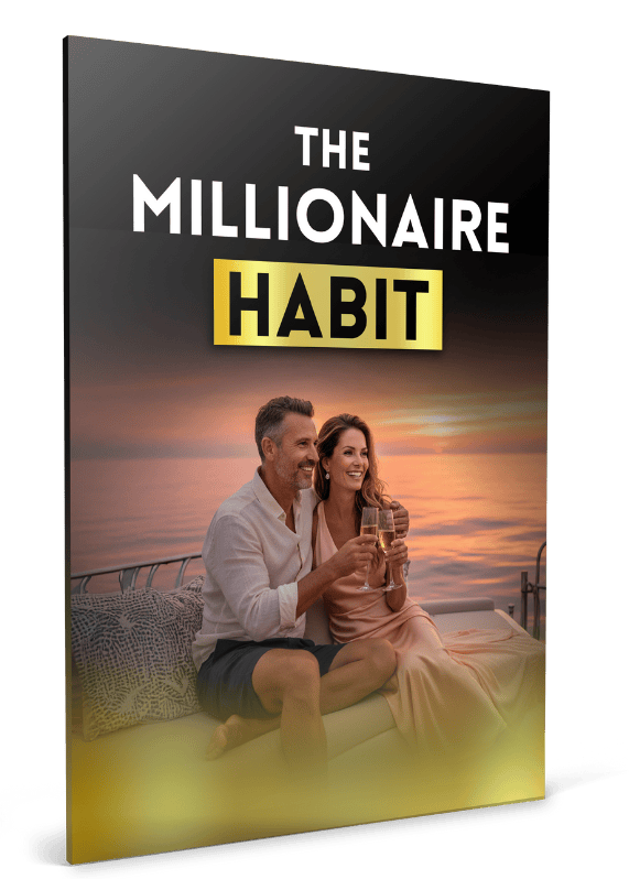 The Millionaire Habit Code 3D Book Cover